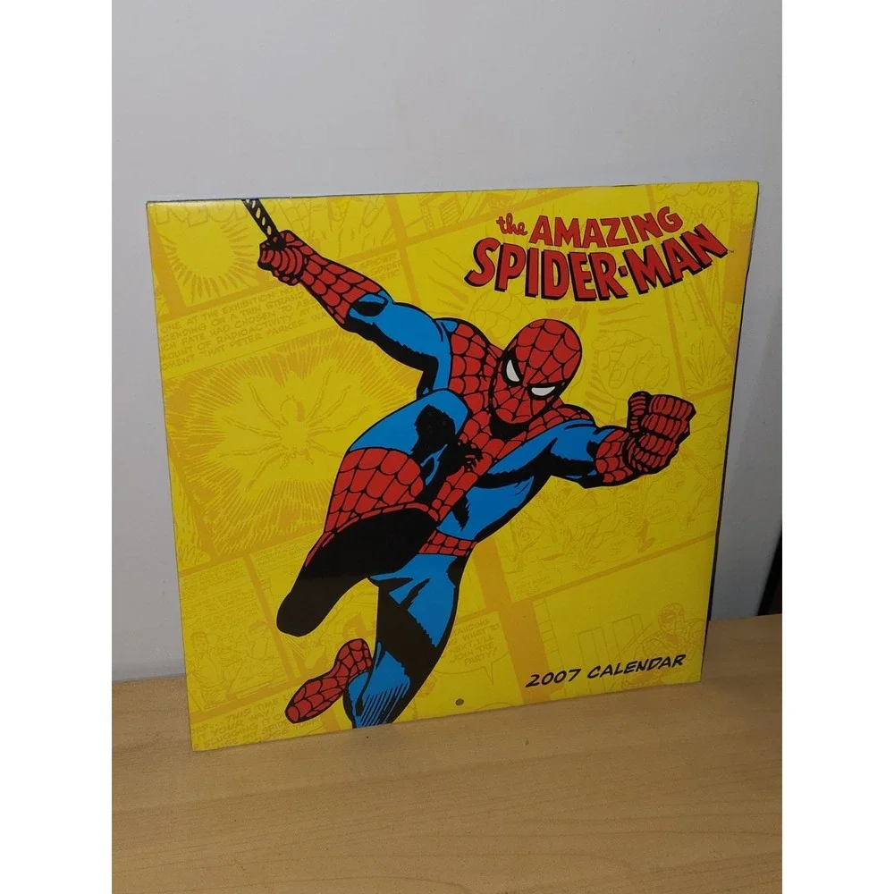 The Amazing Spider Man 2007 Calendar Marvel Comics Wall Art UNUSED